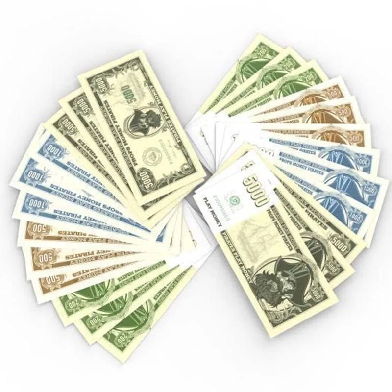 Kids Education Money - 100PCS Halloween Prop Coins Pirate Currency