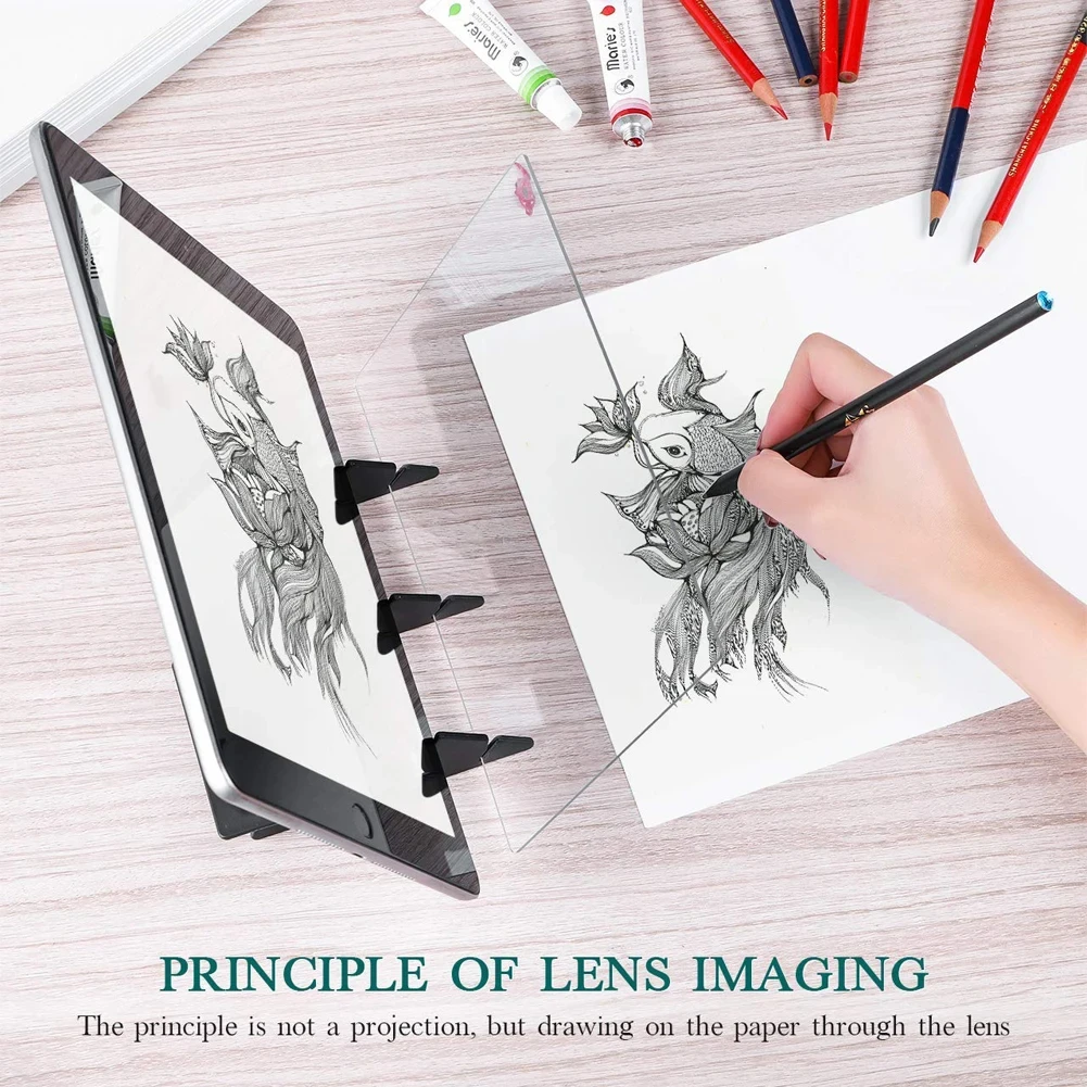 Drawing Projector Kids - Drawing Projection Copying Drawing Board Portable