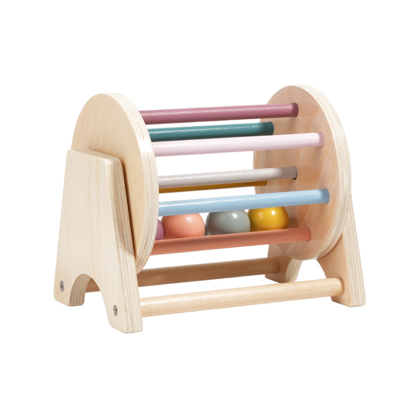 Kids Education Money - Montessori Wooden Toys Coin Ball Busy