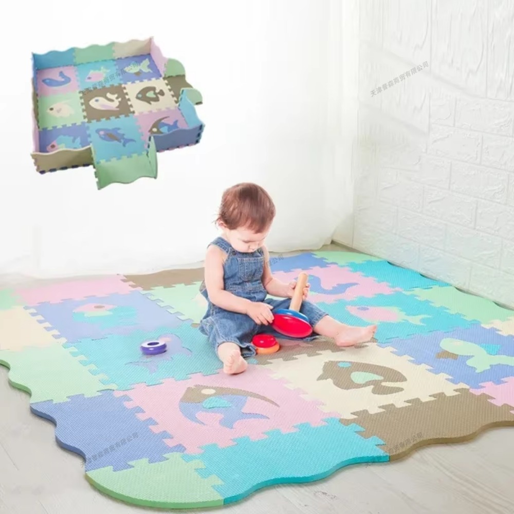 Kids Education Room - EVA Foam Baby Play Mat Soft