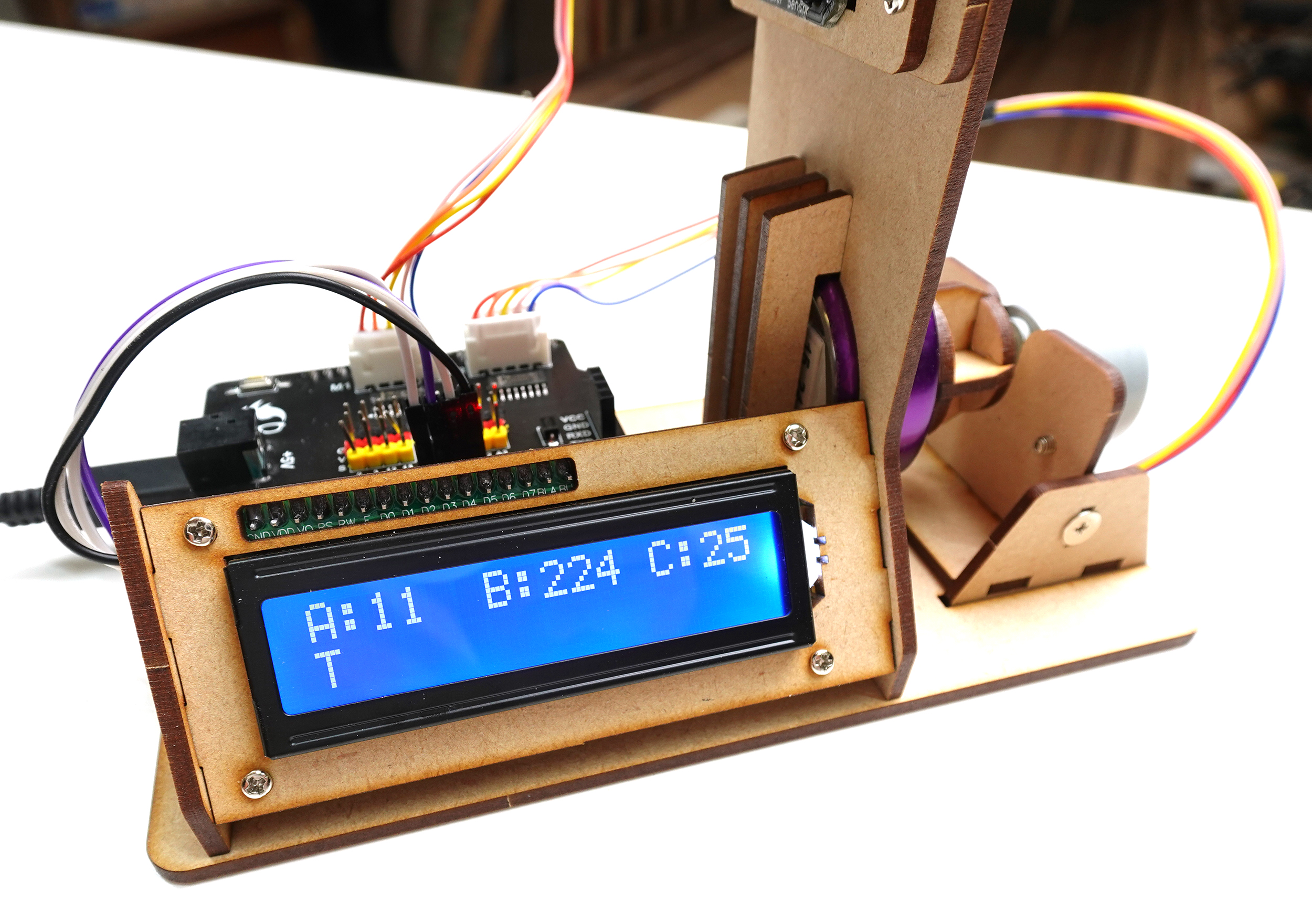Coding Robot Toy - Automatic Unlocking Robot with Stepper Motor