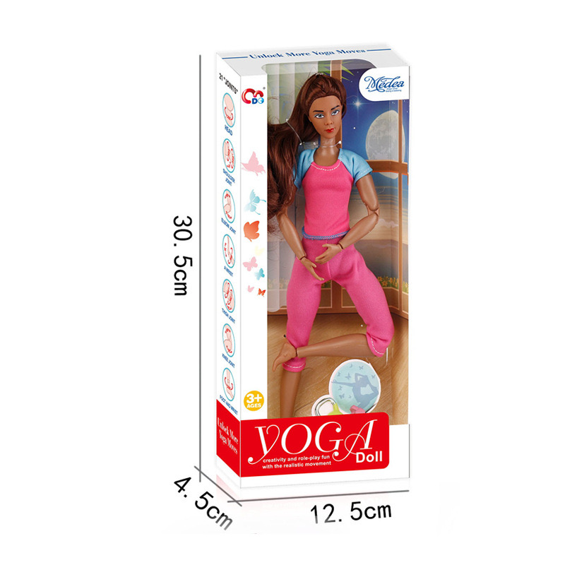 Black Doll Kids Toys Sport Yog - Kids Yoga Education recensione e prezzo
