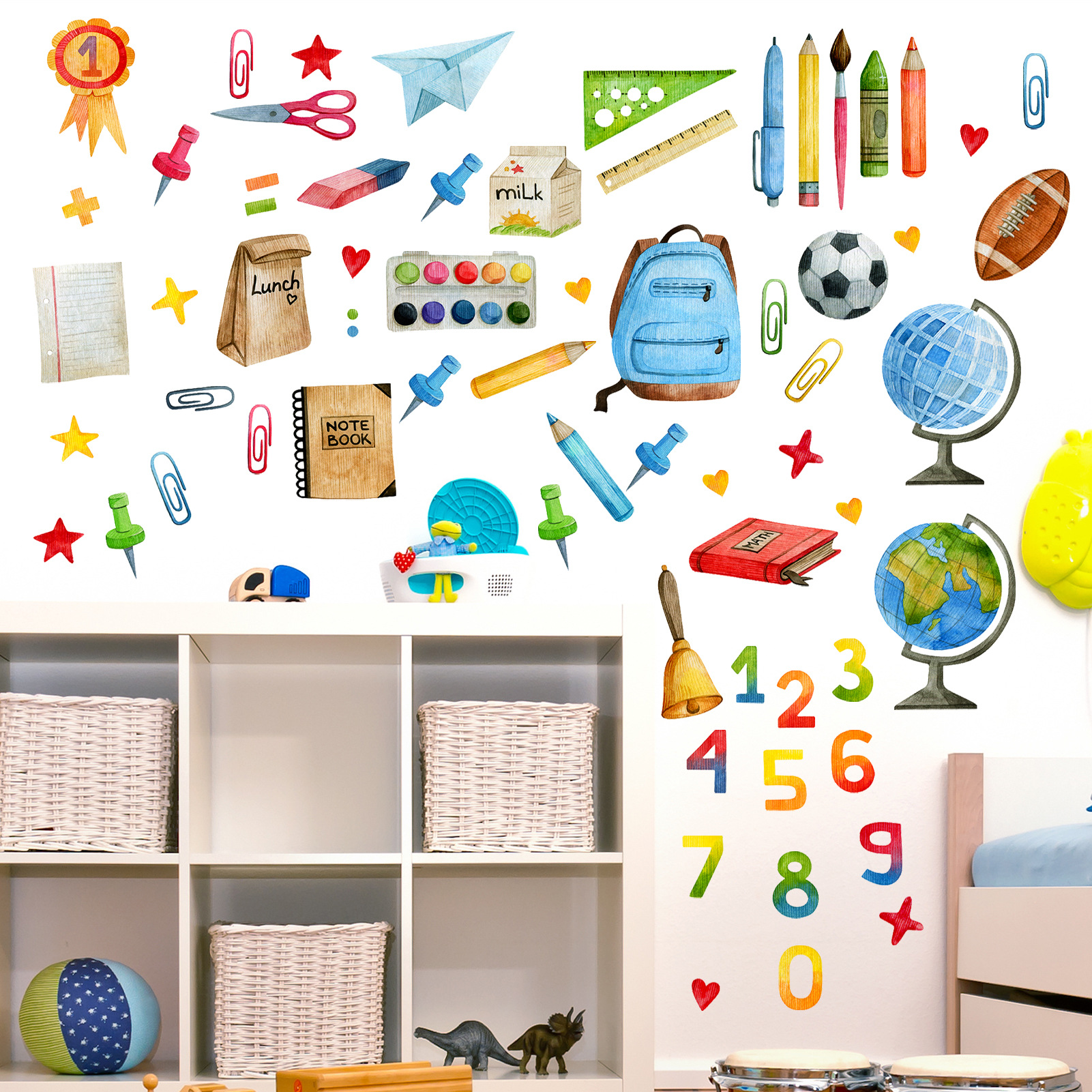 Educational Wall Stickers Lear - Kids Education Room recensione e prezzo