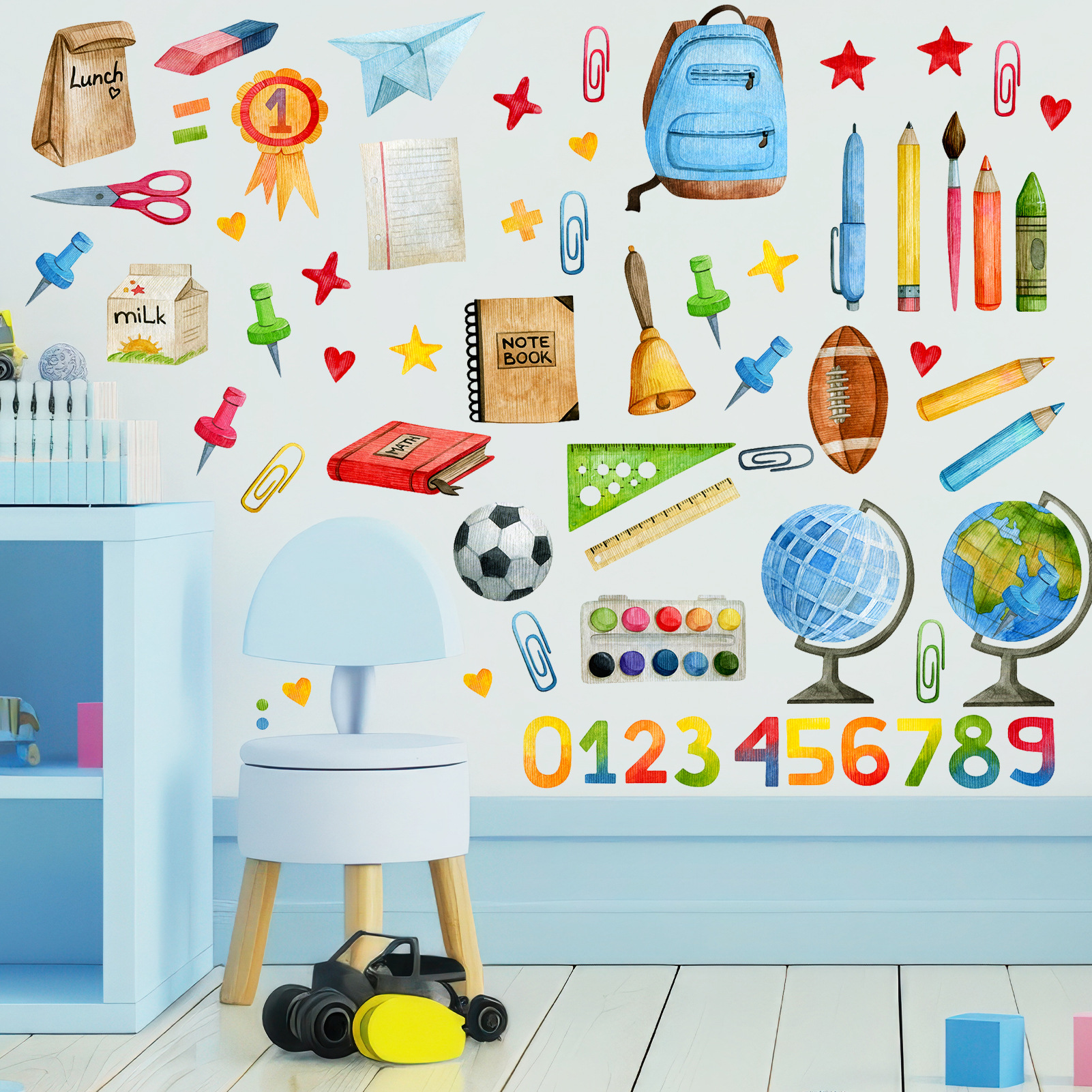Educational Wall Stickers Lear - Kids Education Room recensione e prezzo