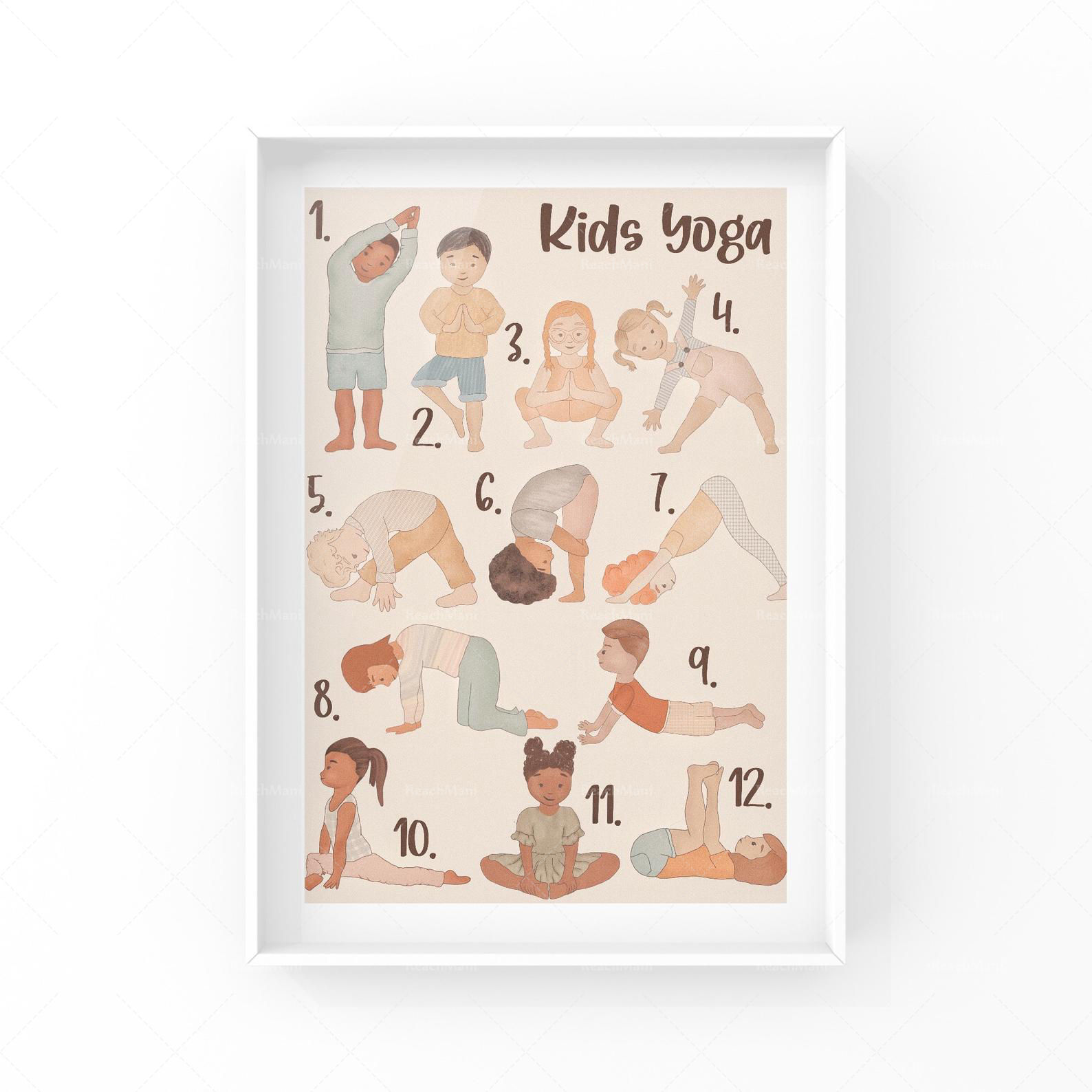 YOGA POSES Practical Life Kids - Kids Yoga Education recensione e prezzo