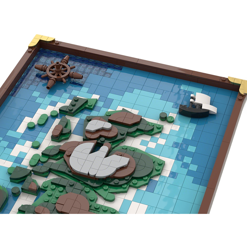 1509pcs MOC Topographic Map Th - Kingdom Kids Education recensione e prezzo