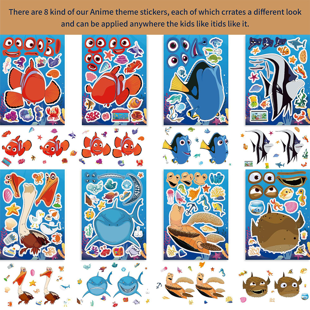 8/16Sheets Disney Finding Nemo - Kids Education Laptop recensione e prezzo