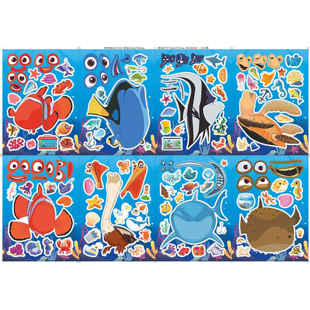 8/16Sheets Disney Finding Nemo - Kids Education Laptop recensione e prezzo