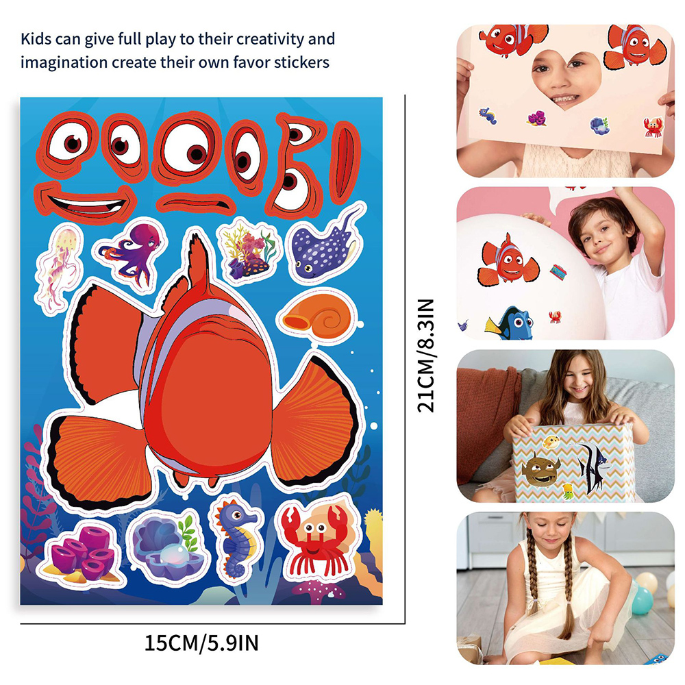 8/16Sheets Disney Finding Nemo - Kids Education Laptop recensione e prezzo