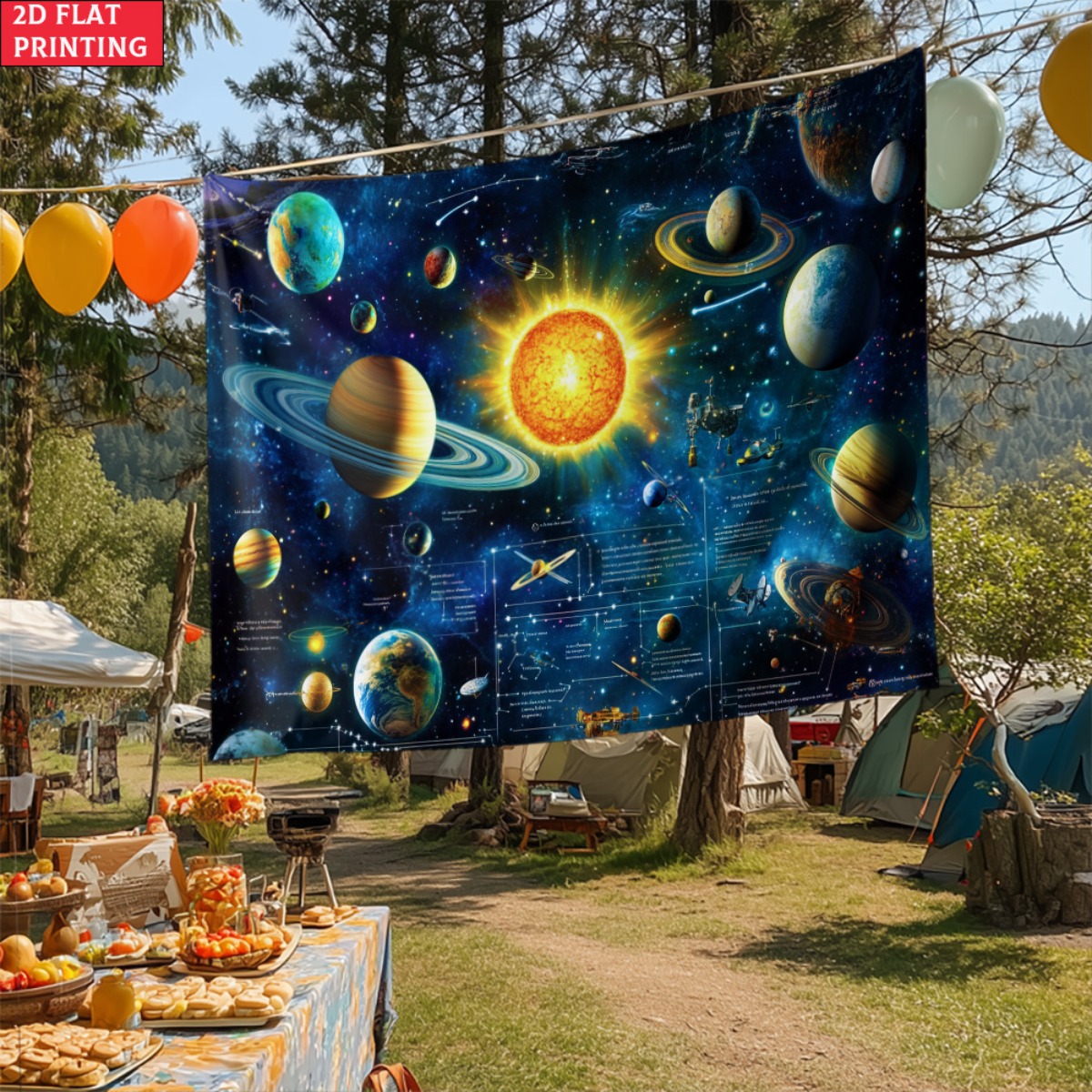 unframed Solar system planet t - Kids Education Room recensione e prezzo