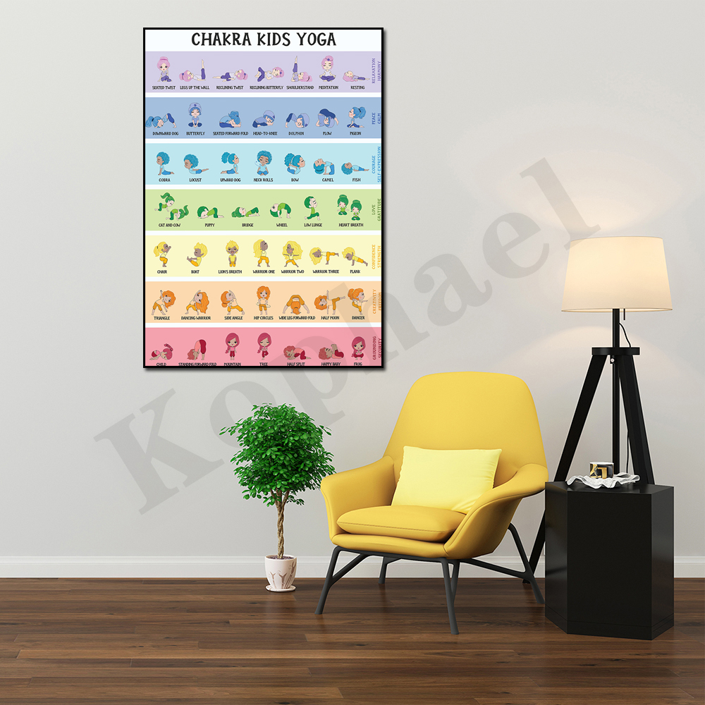 Chakra Yoga Poses for Kids Sch - Kids Yoga Education recensione e prezzo