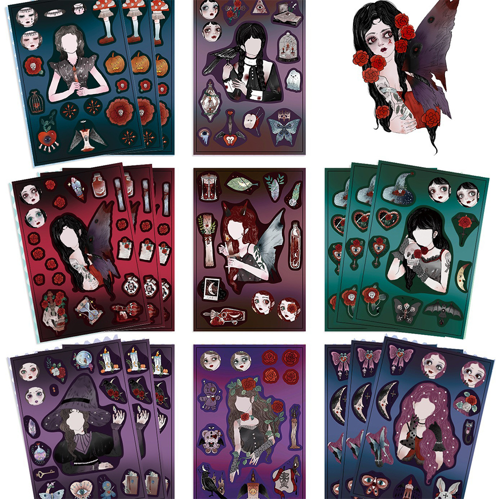 8/16Sheets Gothic Girl Puzzle  - Kids Education Laptop recensione e prezzo