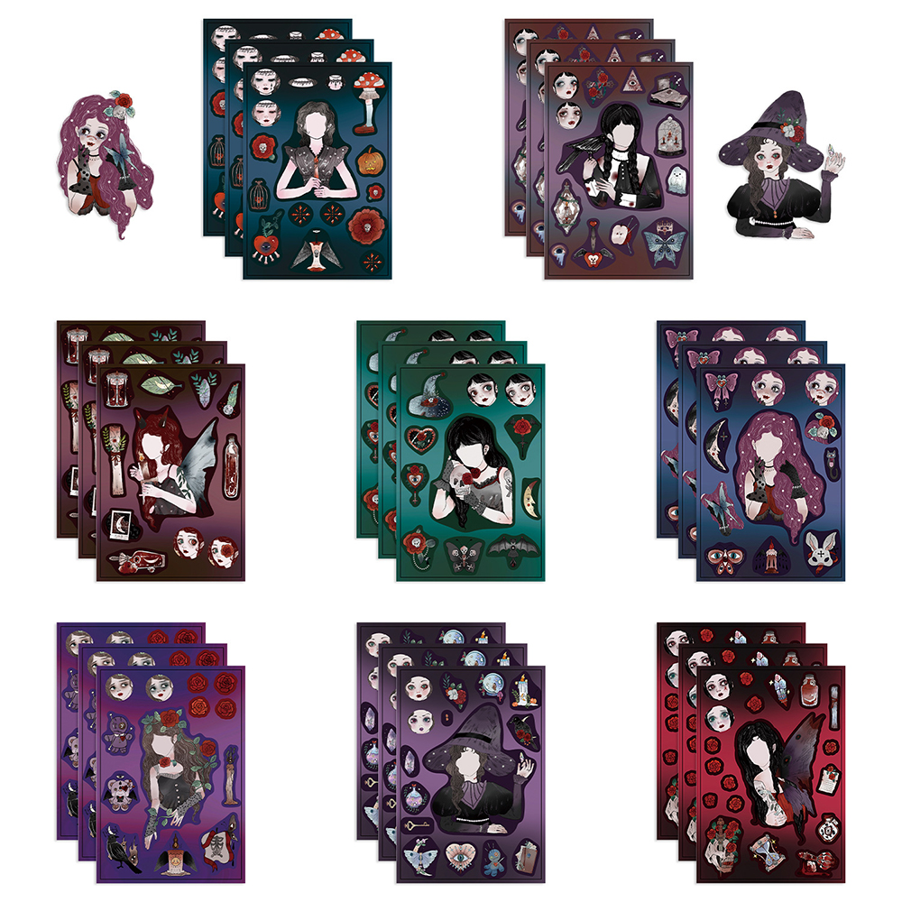 8/16Sheets Gothic Girl Puzzle  - Kids Education Laptop recensione e prezzo