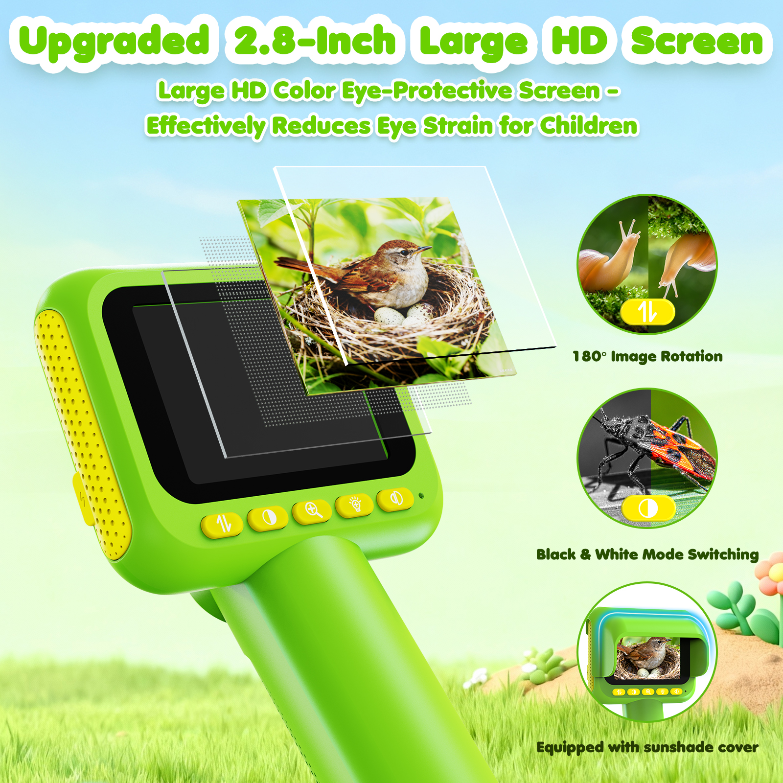 Endoscope for Kid Snake Camera - Kids Outdoor Education recensione e prezzo