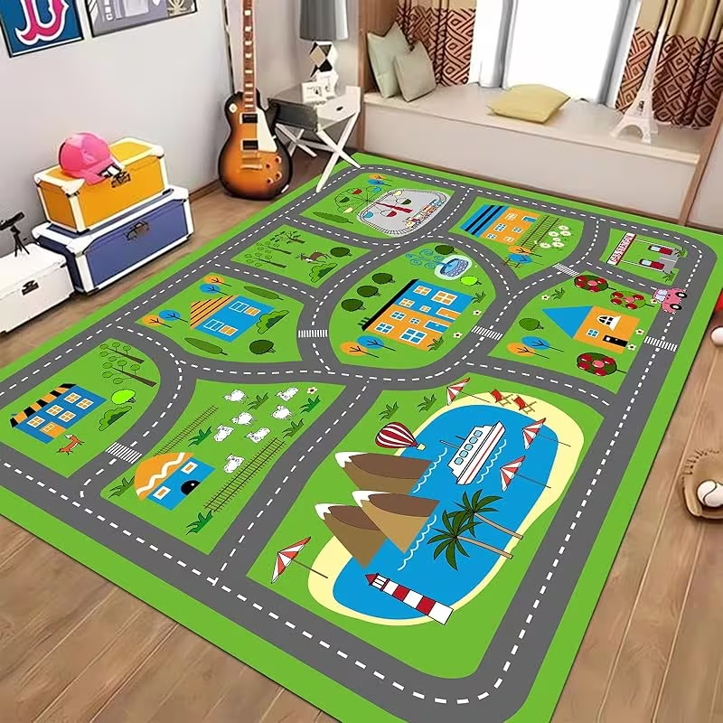 Kids Cartoon City Traffic Road - Kids Education Room recensione e prezzo