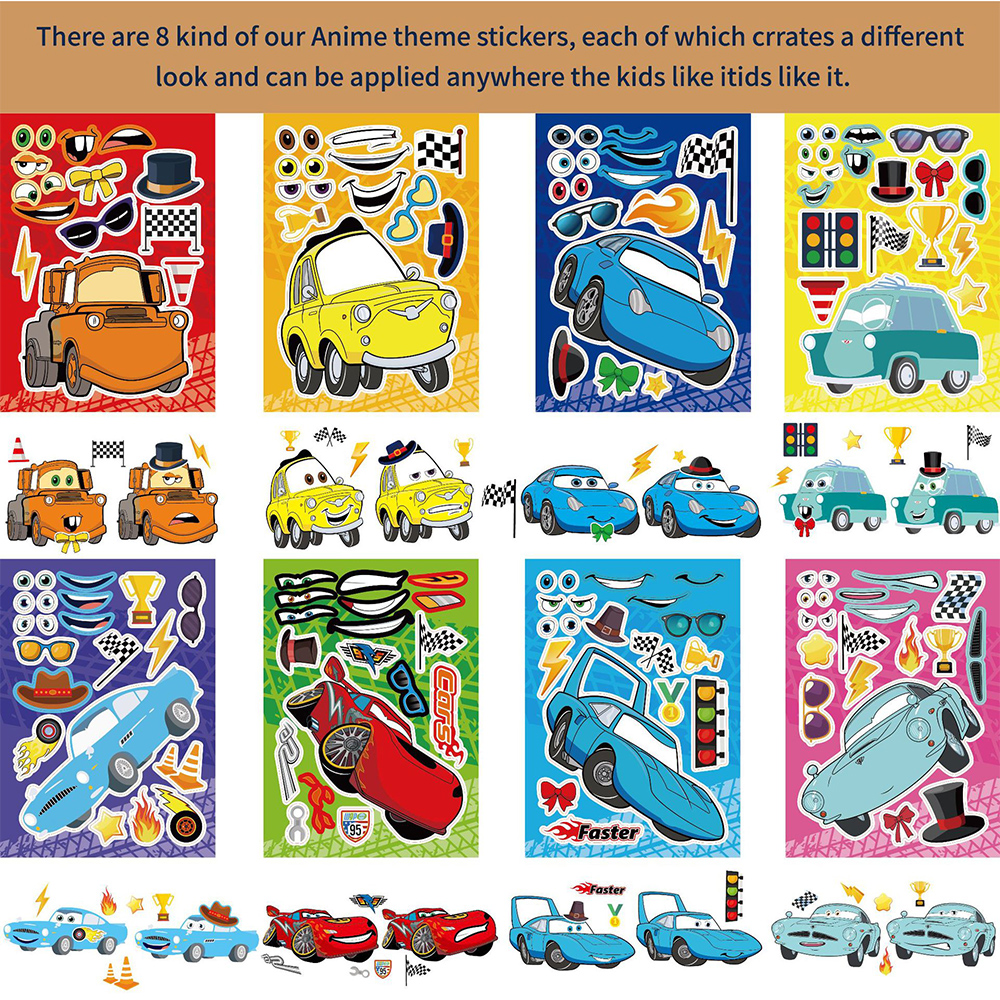 8/16Sheets Disney Cars Puzzle  - Kids Education Laptop recensione e prezzo