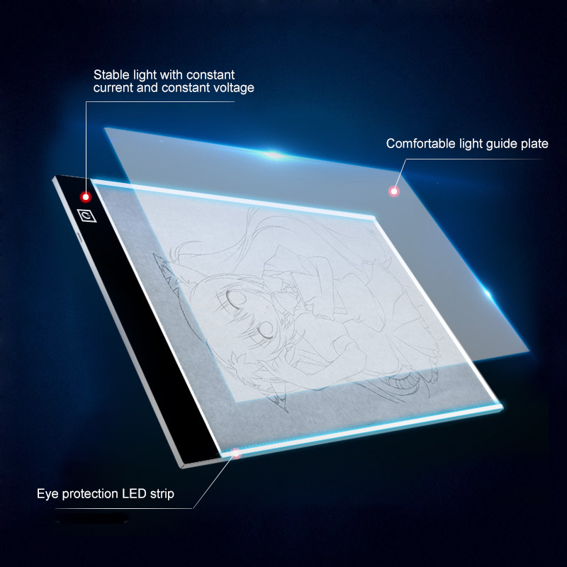 LED Photocopying Table Drawing - Drawing Projector Kids recensione e prezzo