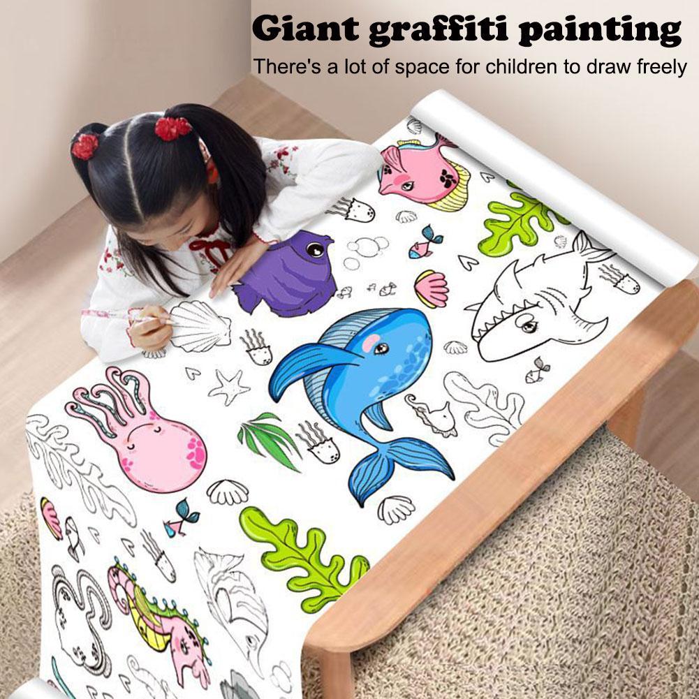 Children's Drawing Roll Sticky - Kids Education Laptop recensione e prezzo