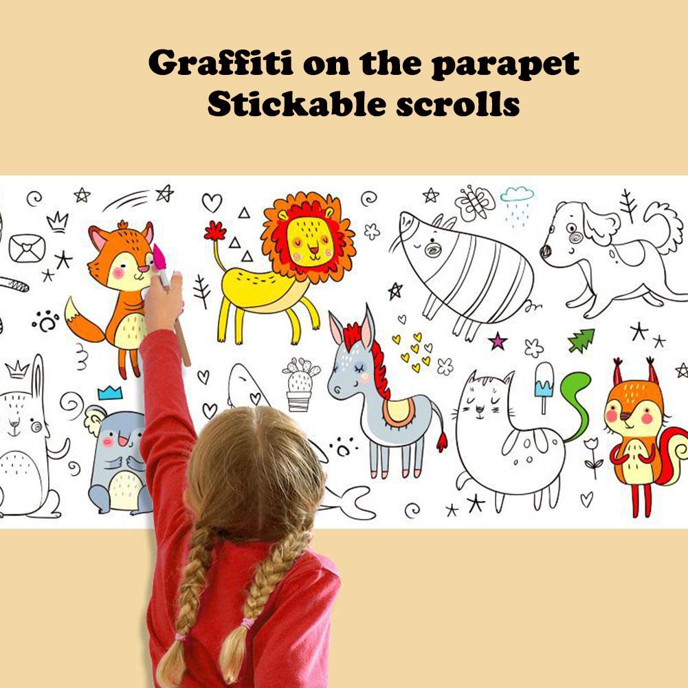 Children's Drawing Roll Sticky - Kids Education Laptop recensione e prezzo