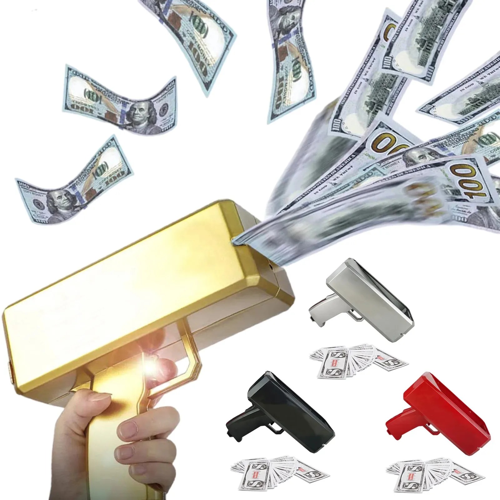 Shoot Money Gun Toy Funny Part - Kids Education Money recensione e prezzo