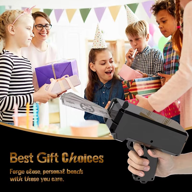 Shoot Money Gun Toy Funny Part - Kids Education Money recensione e prezzo