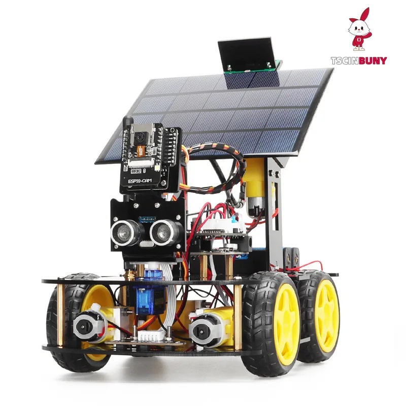 Solar Powered ESP32 CAM Progra - Coding Robot Toy recensione e prezzo