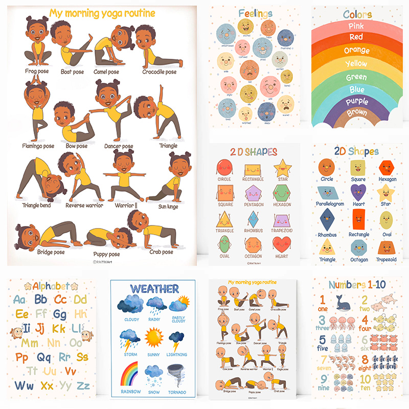 Montessori Educational Kids Yo - Kids Yoga Education recensione e prezzo