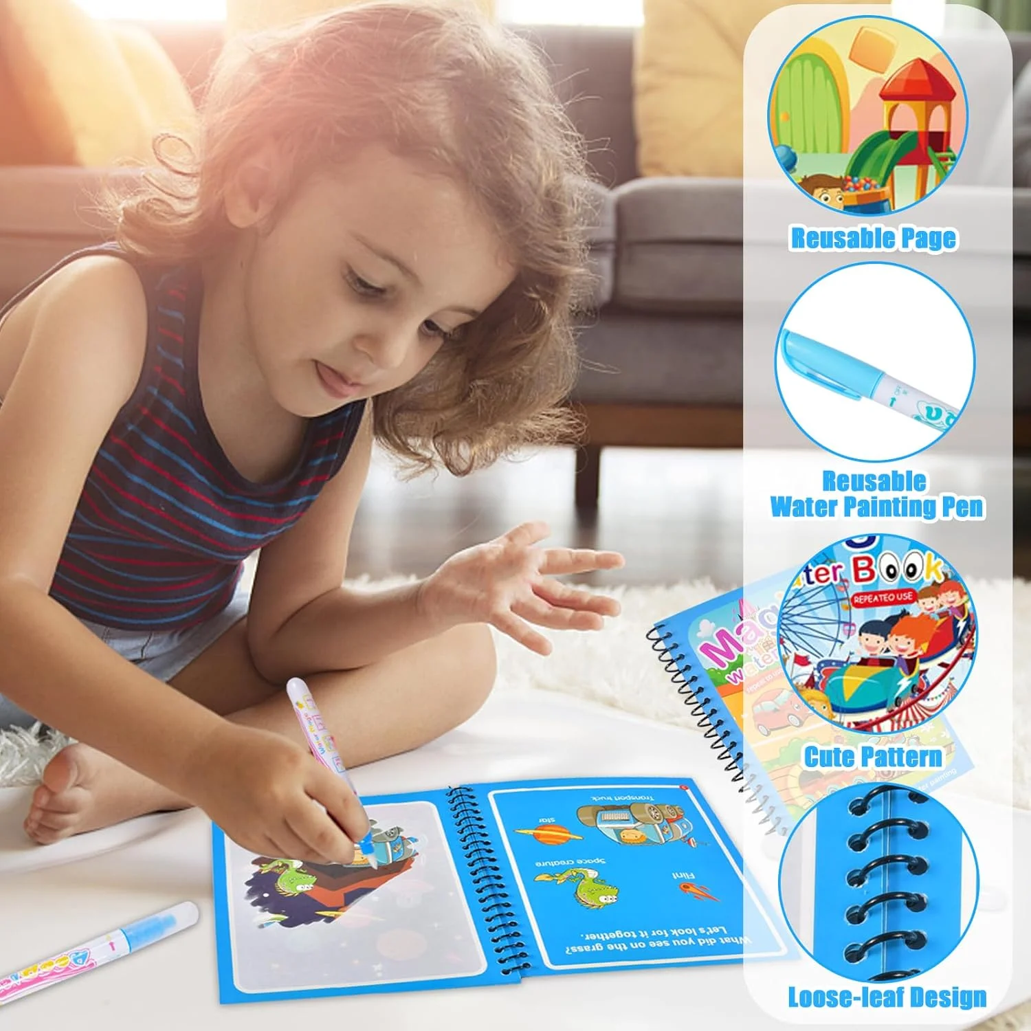 Kids Graffiti Coloring Water P - Kids Education Laptop recensione e prezzo