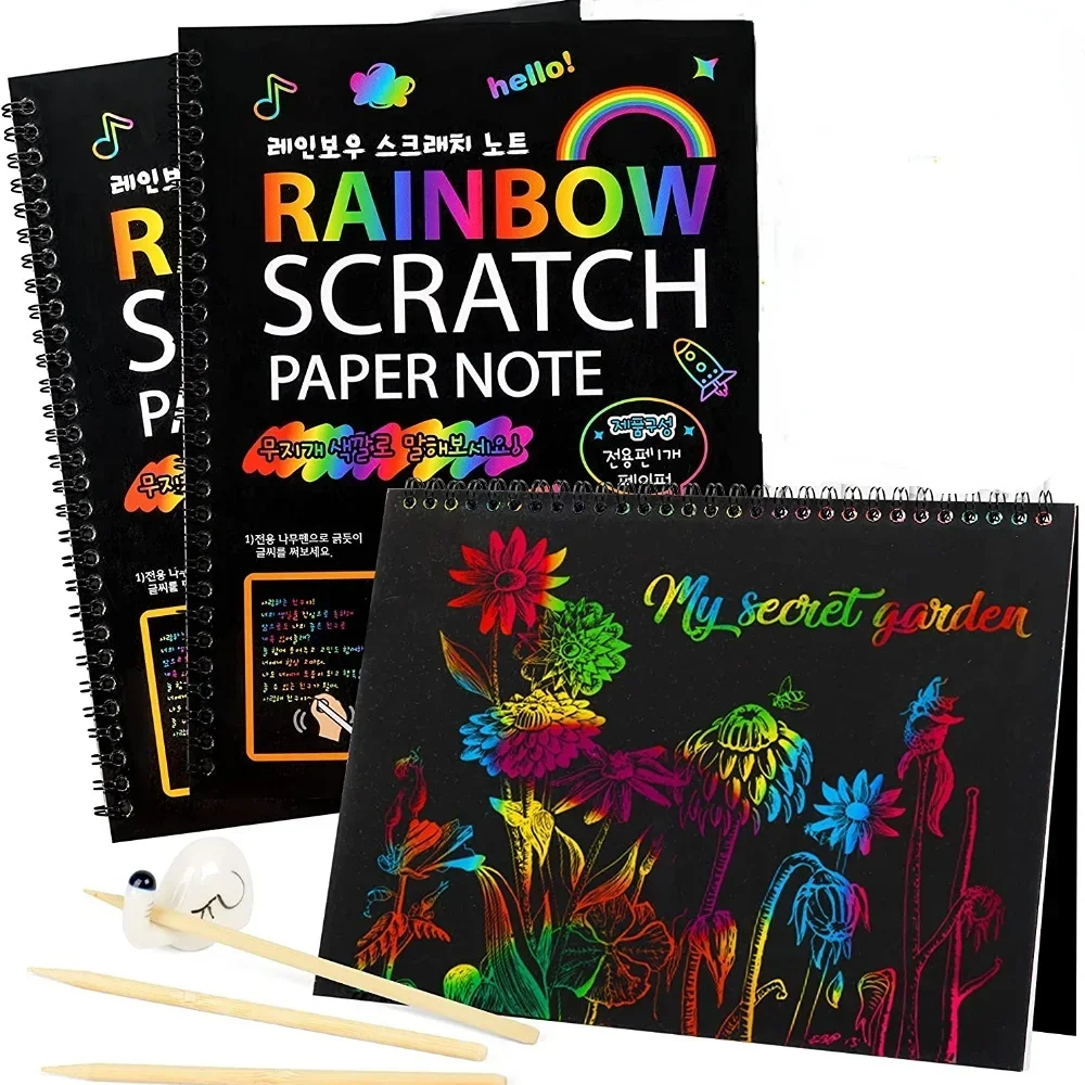 Rainbow Magic Scratch Off Pape - Kids Education Laptop recensione e prezzo