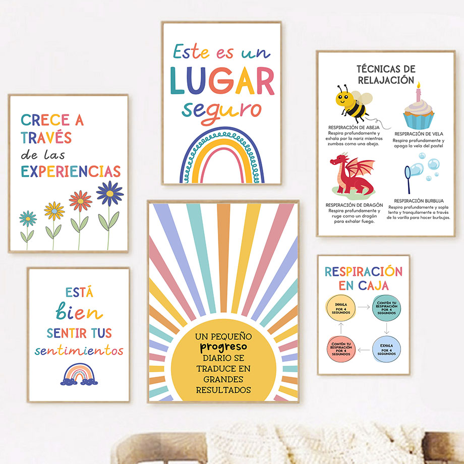 Spanish Education Motto Rainbo - Kids Education Room recensione e prezzo