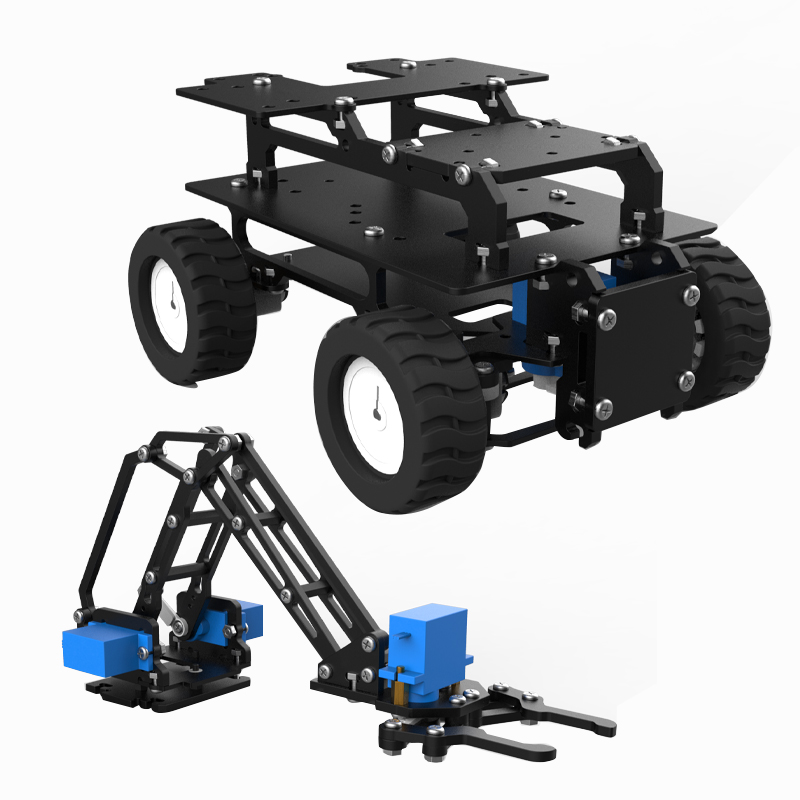Acrylic 4WD Robot Car Motor Ac - Coding Robot Toy recensione e prezzo
