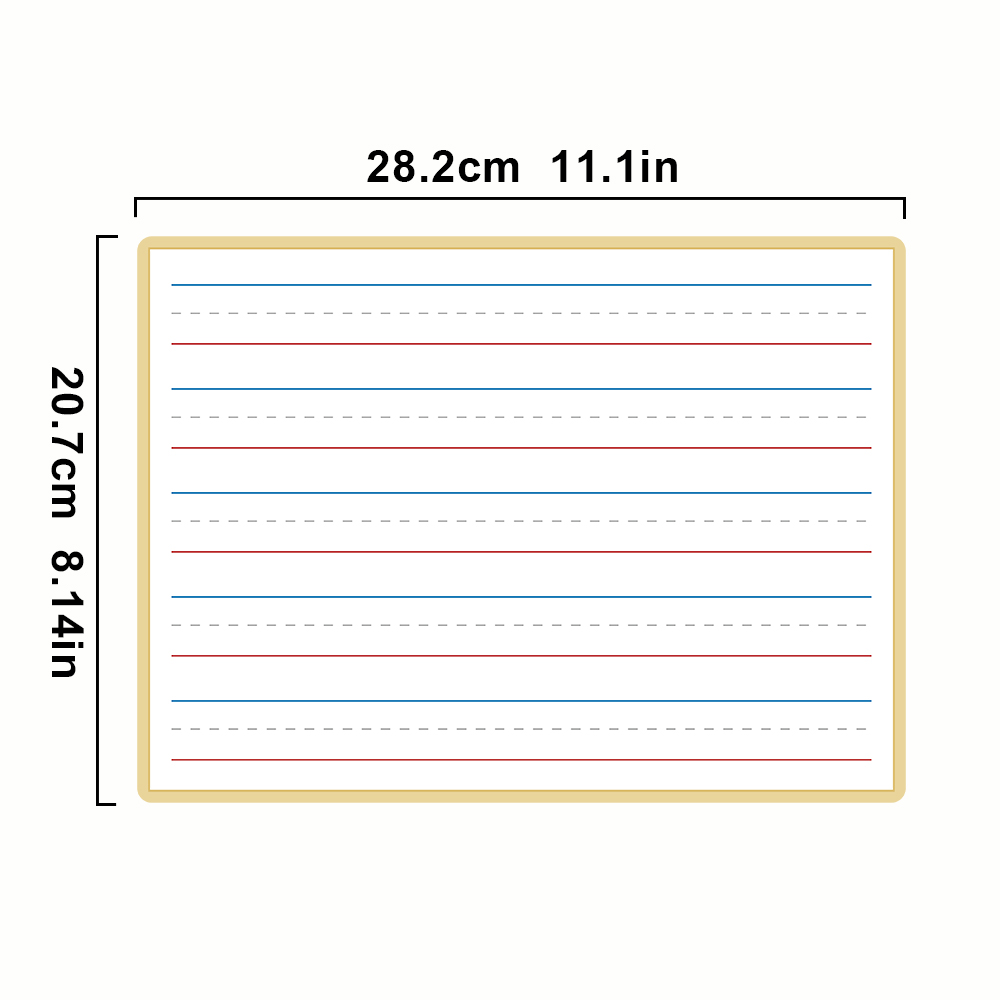 Lines Ruled English Charts for - Kids Education Charts recensione e prezzo