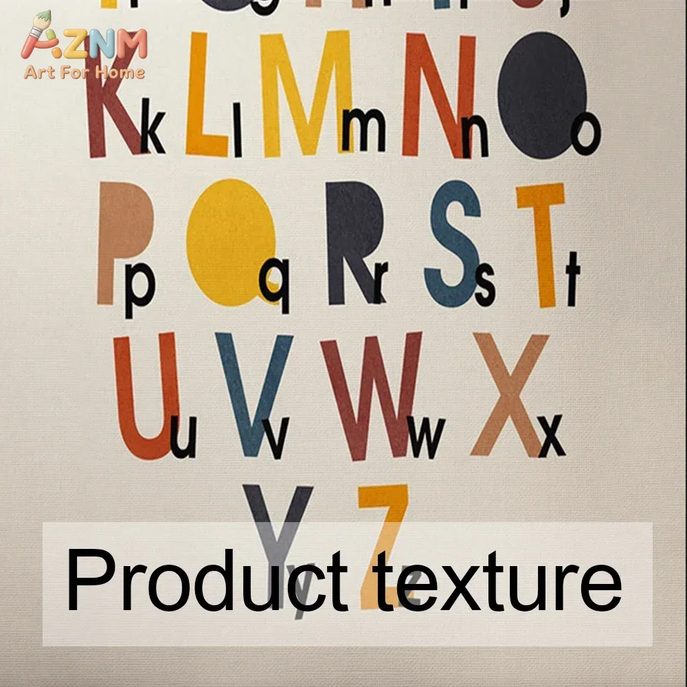 Rainbow Alphabet Poster Educat - Kids Education Room recensione e prezzo