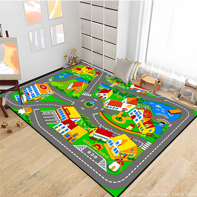 Kids Road Traffic Carpet Carto - Kids Education Room recensione e prezzo