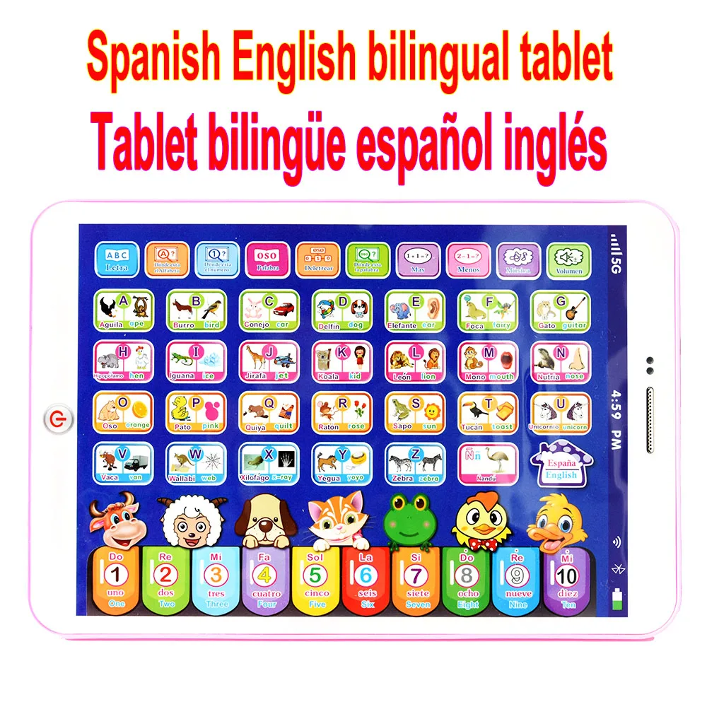 Spanish Alphabet Child Tablet  - Kids Education Laptop recensione e prezzo