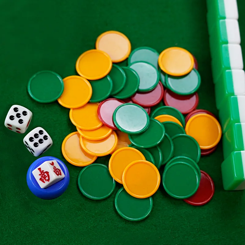 Poker Chips 3.2cm 3 Colors Pla - Kids Education Room recensione e prezzo
