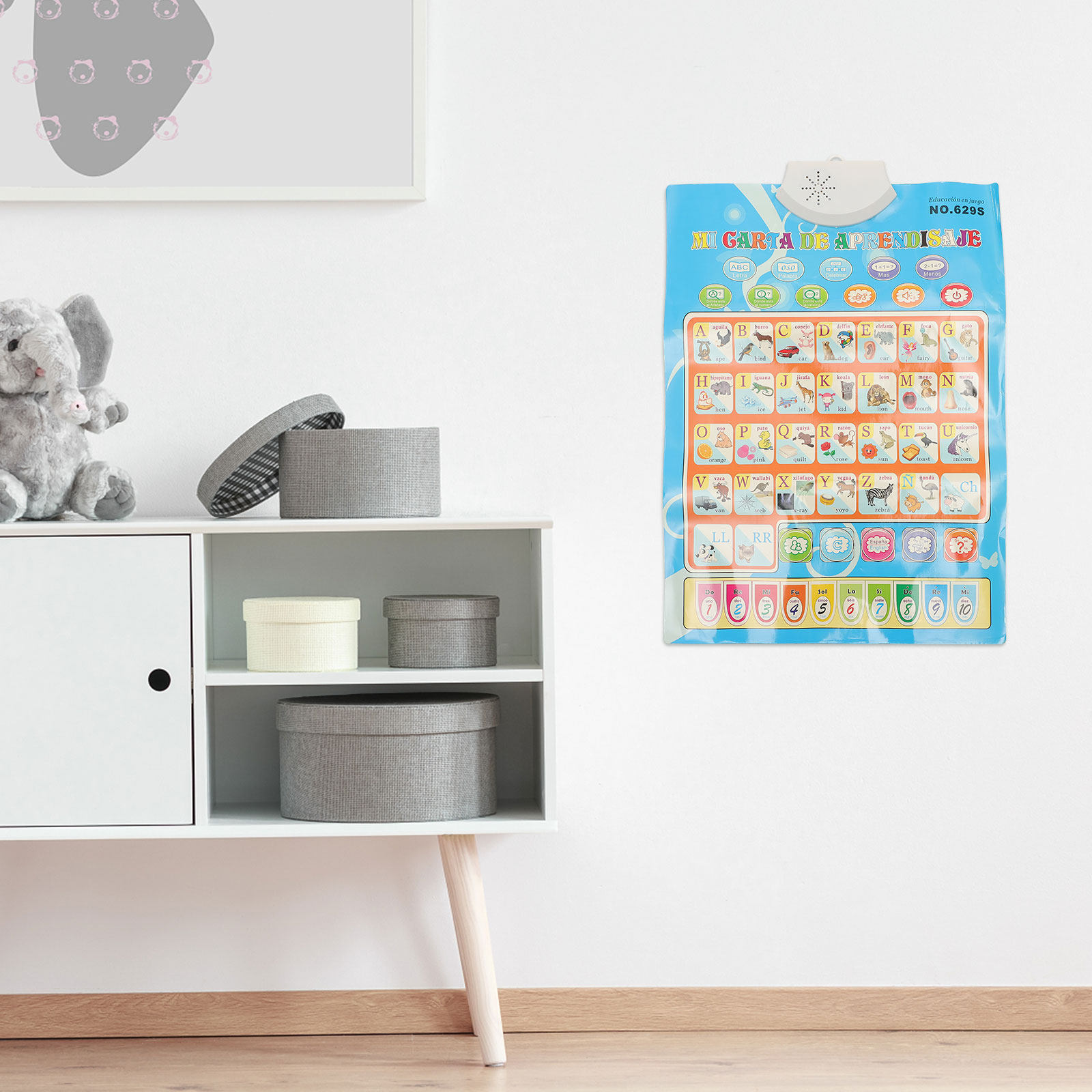 Spanish and English Talking Po - Kids Education Charts recensione e prezzo