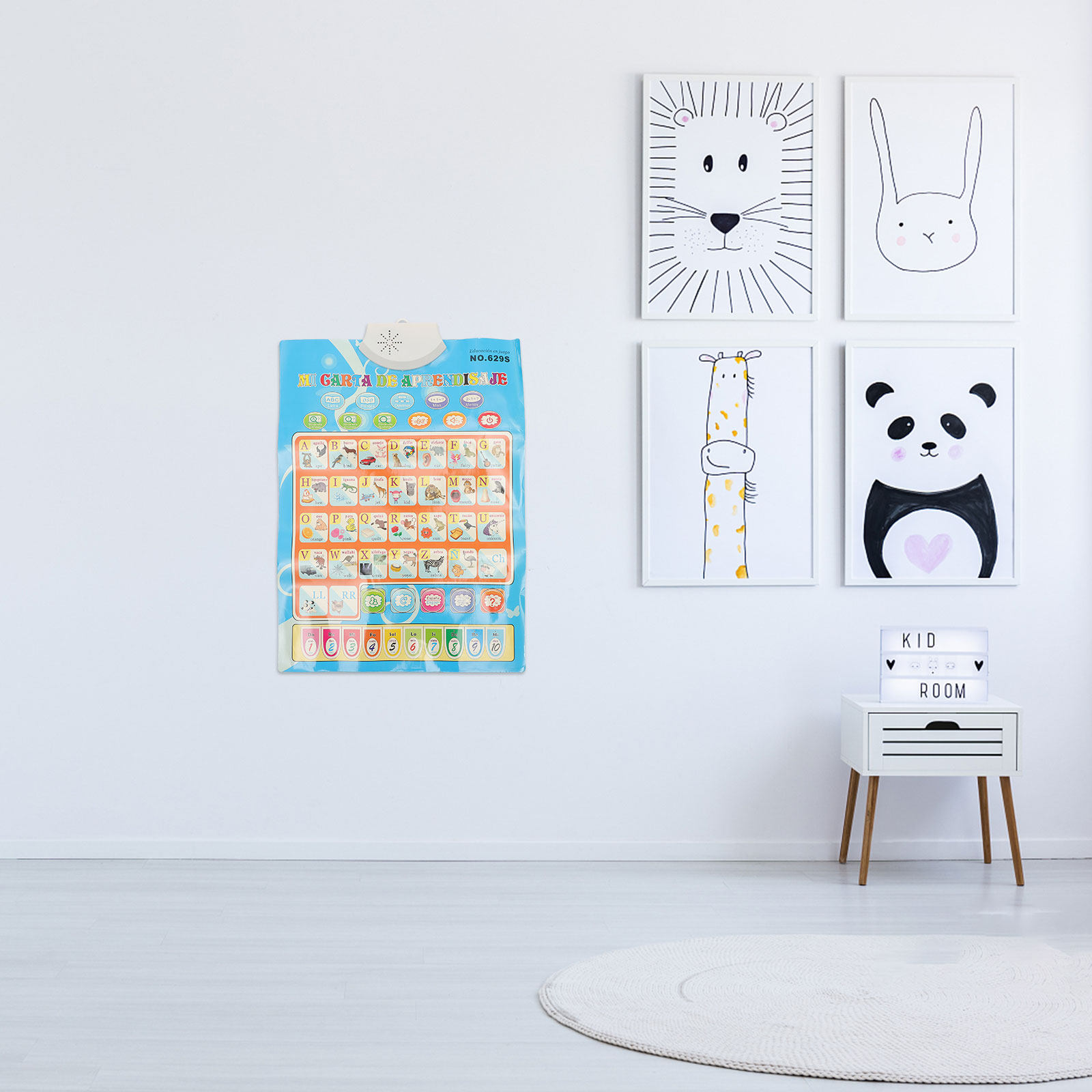 Spanish and English Talking Po - Kids Education Charts recensione e prezzo