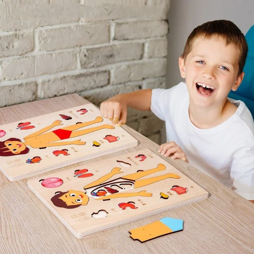 NEW Learning Board Montessori  - Human Body Puzzle recensione e prezzo