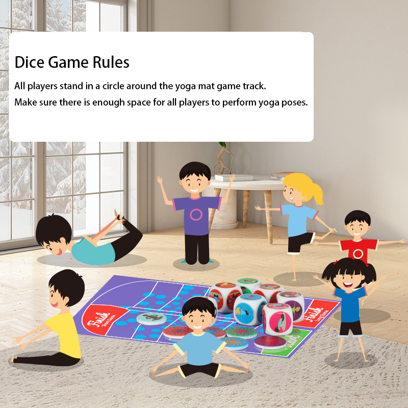 Yoga Dice Toy Fun Exercise Dic - Kids Yoga Education recensione e prezzo