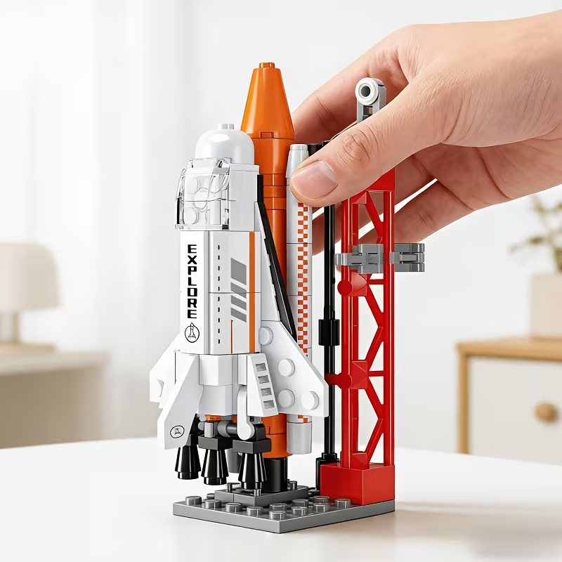 Rocket Launch Building Blocks  - Kids Education Room recensione e prezzo