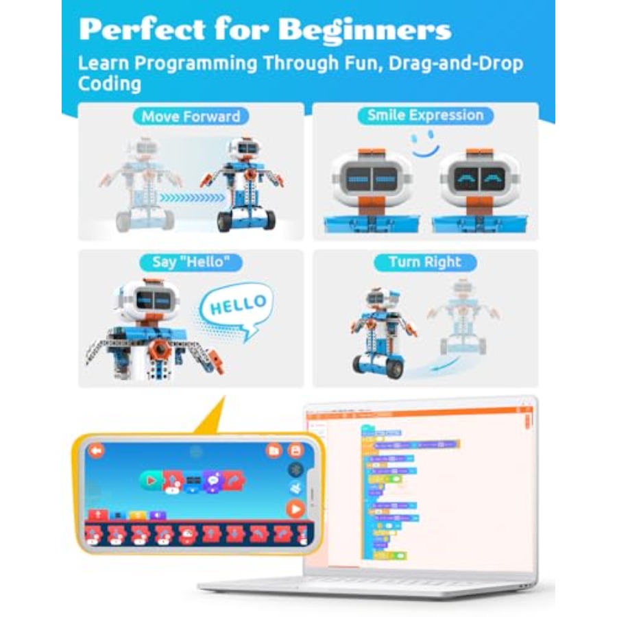 Educational robot kit for kids - Coding Robot Toy recensione e prezzo
