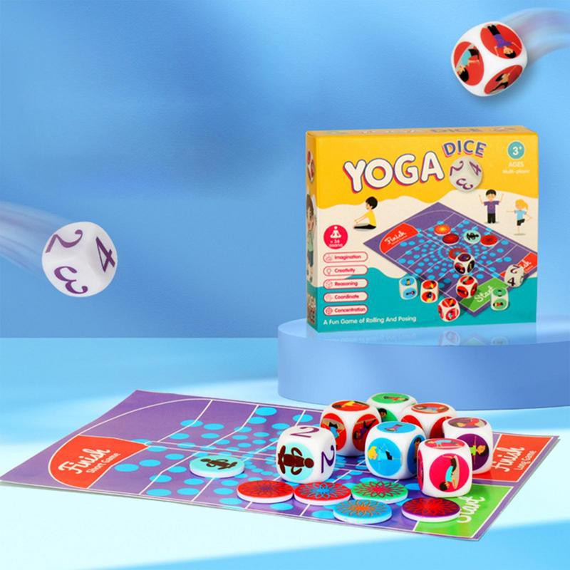 Exercise Dice For Kids Fun Kid - Kids Yoga Education recensione e prezzo