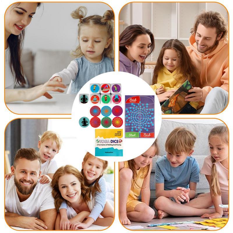 Exercise Dice For Kids Fun Kid - Kids Yoga Education recensione e prezzo