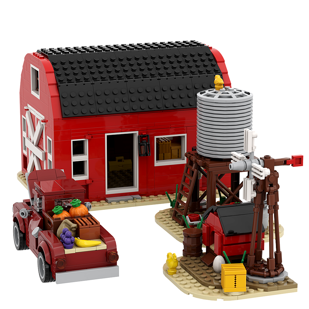 Gobricks MOC Village Farm Buil - Happy Kids Education recensione e prezzo