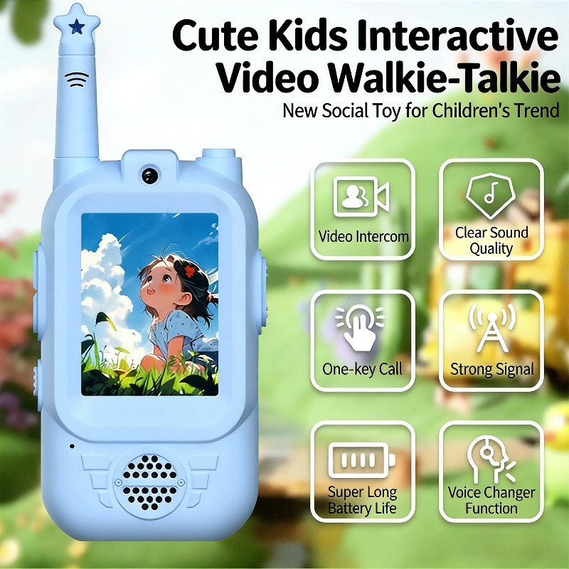 2PC Kids Video Walkie Talkies  - Kids Education And Recreation recensione e prezzo