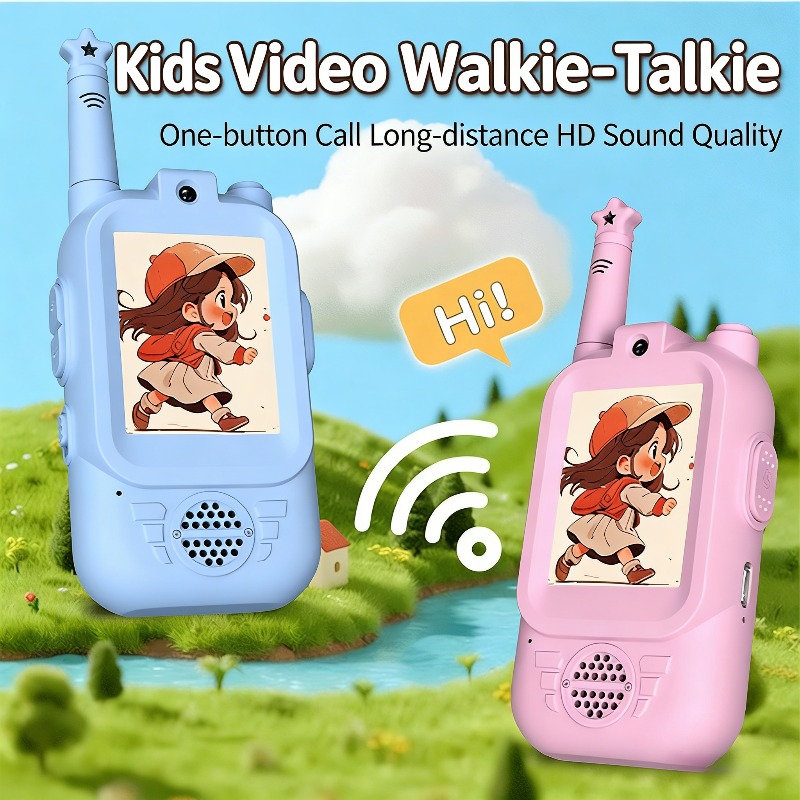 2PC Kids Video Walkie Talkies  - Kids Education And Recreation recensione e prezzo