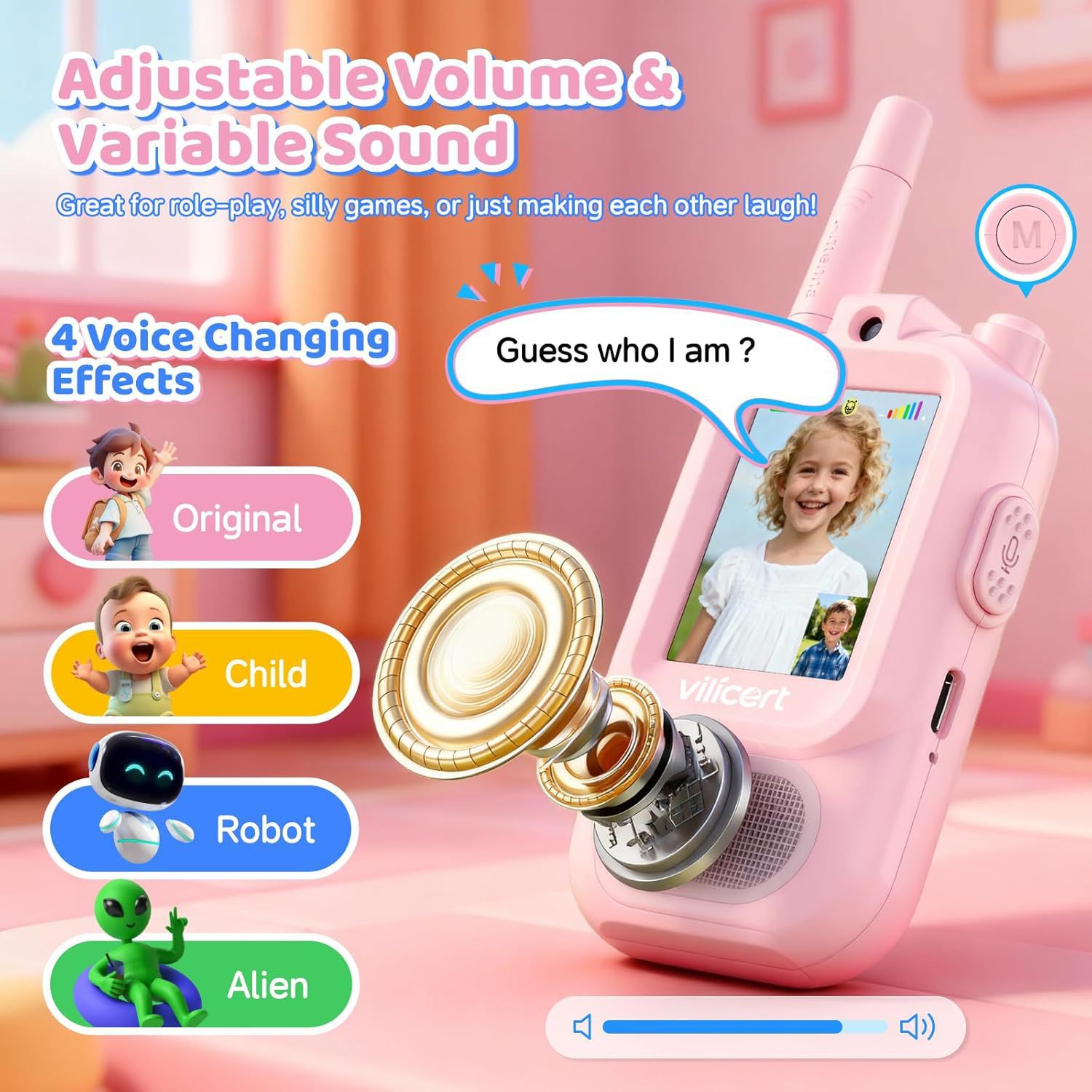 2PC Kids Video Walkie Talkies  - Kids Education And Recreation recensione e prezzo