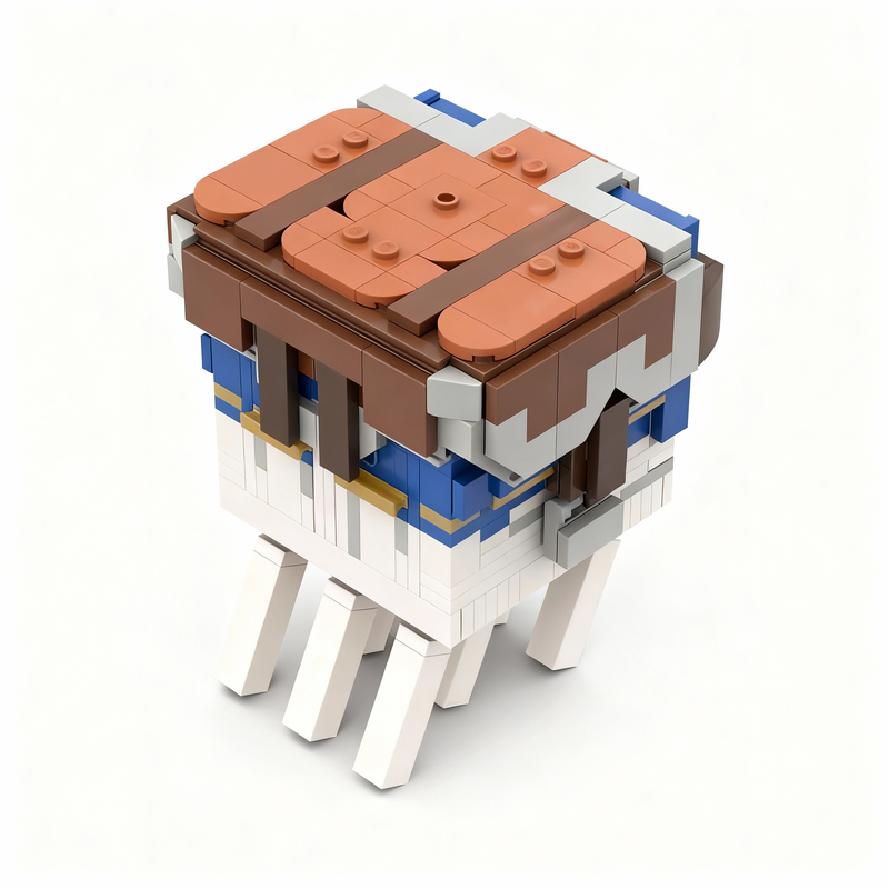 896pcs MOC The Happy Ghast Har - Happy Kids Education recensione e prezzo