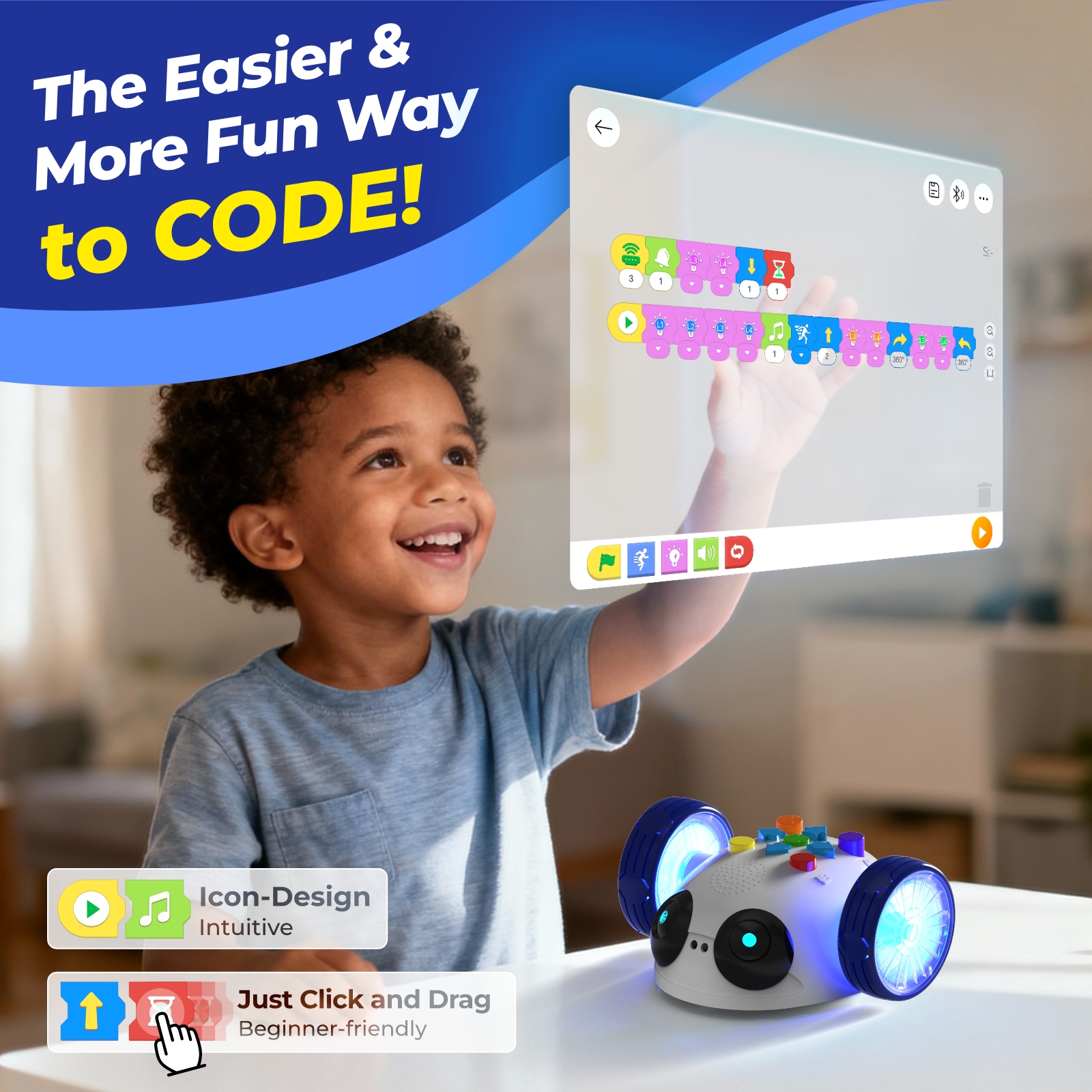 Apitor Mini Robot Wheels Codin - Coding Robot Toy recensione e prezzo